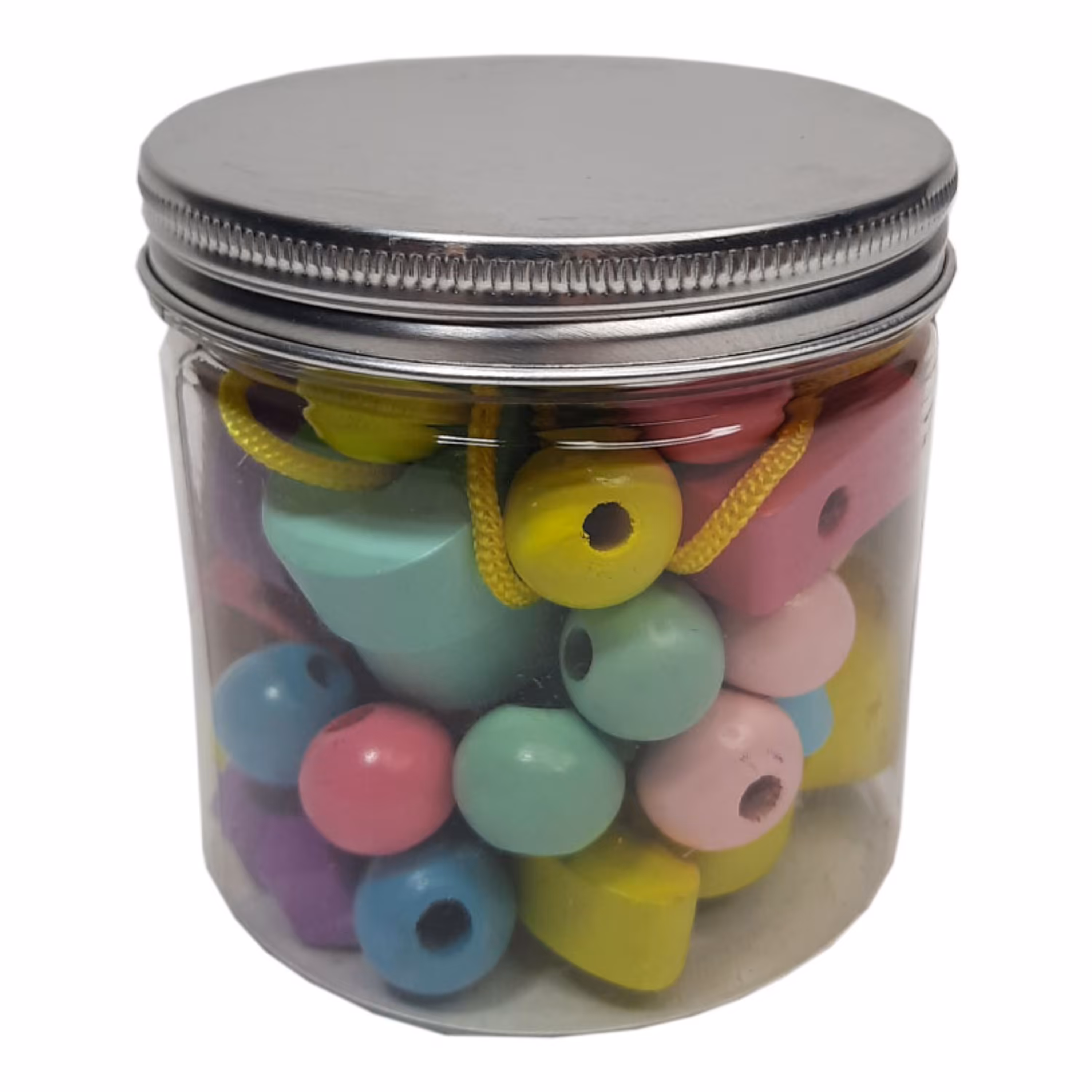 اسباب بازی نخ و مهره چوبی 36 قطعه