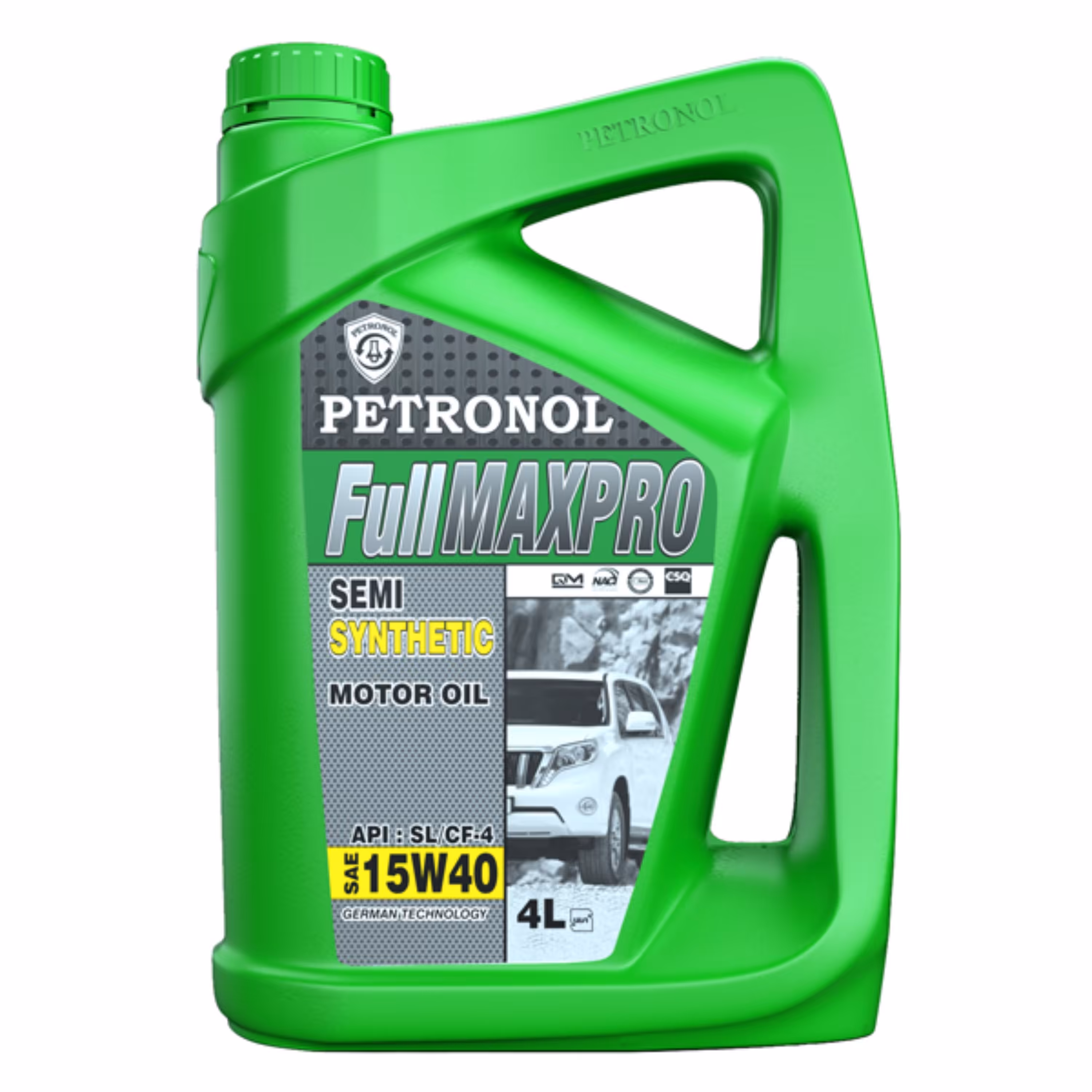 روغن موتور خودرو پترونول فول مکس پرو 15W40 نیمه سنتتیک حجم 4 لیتر