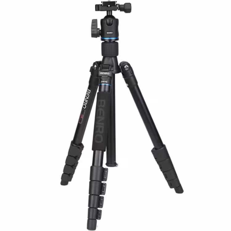سه پایه دوربین عکاسی بنرو Benro IT25 Aluminum Travel Tripod with Ball Head