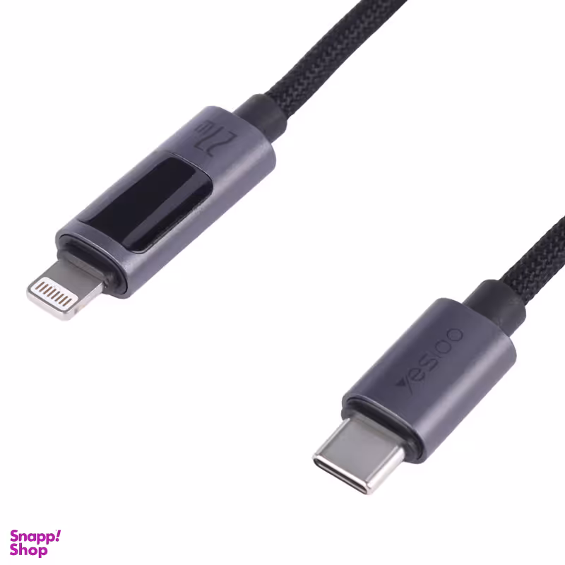 کابل دیتا 27 وات Type-C به Lightning یسیدو مدل YESIDO CA157 طول 1.2 متر