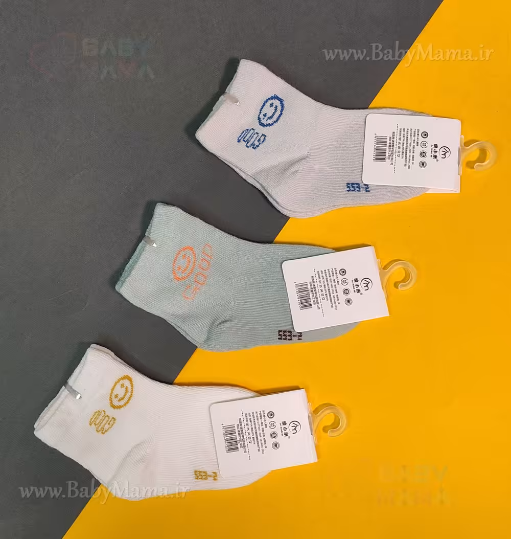 جوراب بچه گانه چاپی استیکر