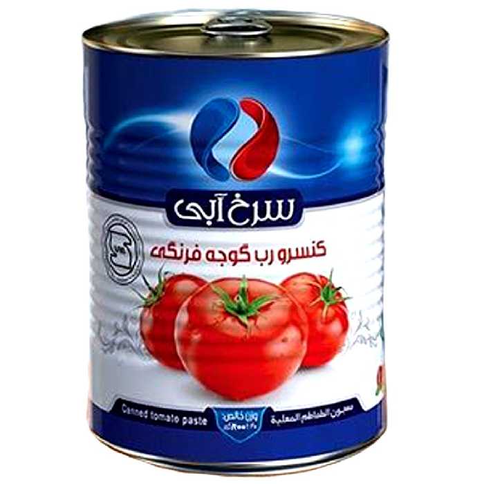 رب گوجه فرنگی سرخ آبی چهار و نیم کیلویی