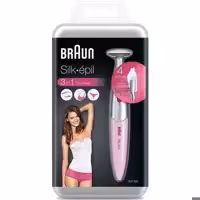 ماشین اصلاح بدن و صورت براون BRAUN مدل SILK EPIL FG1100 | شیو نقاط حساس، ابرو، بدن، ضد آب