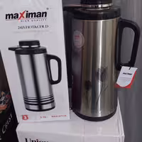 فلاکس  استیل شیشه صورتی اصل و بسیارعالی