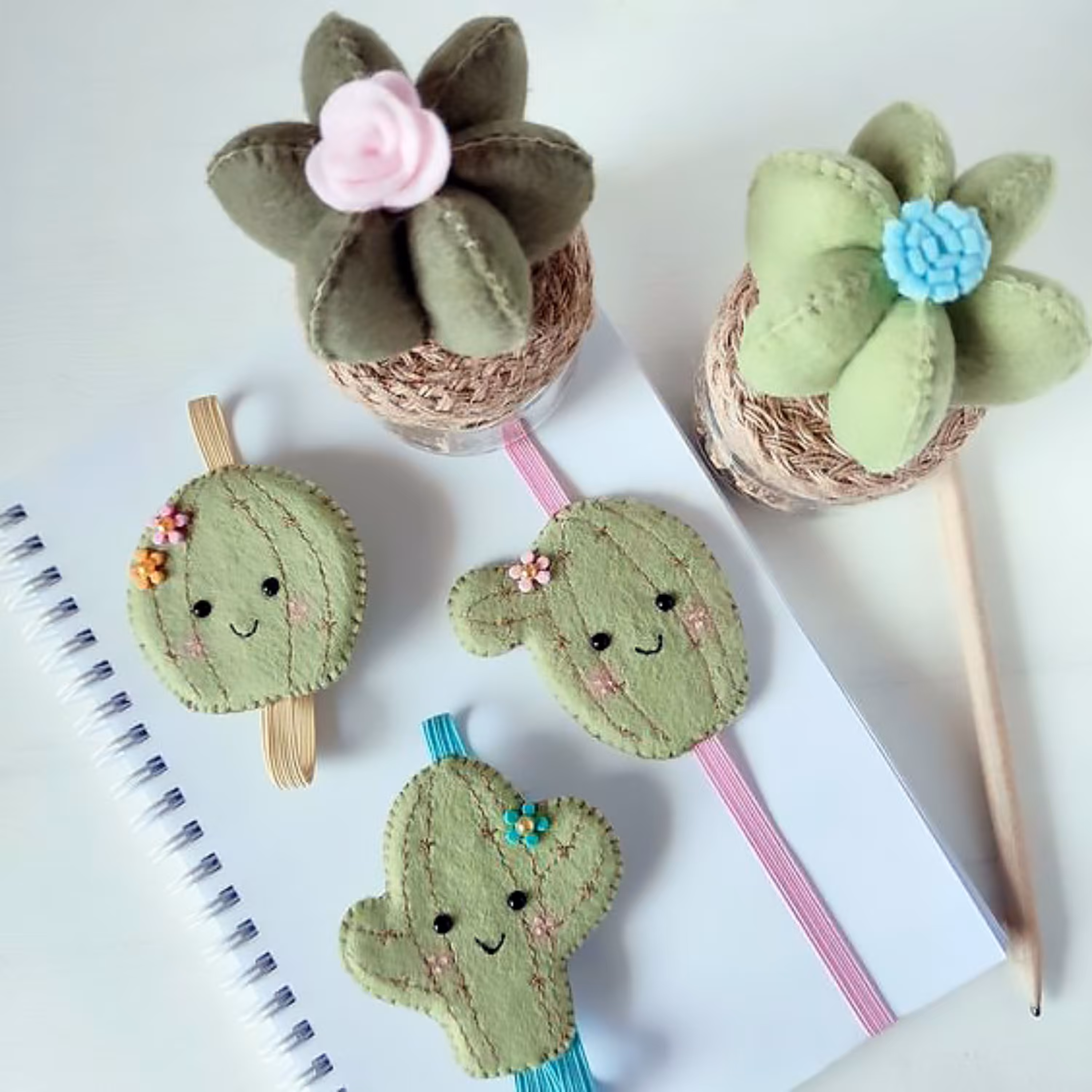 بوکمارک (نشانگر کتاب) کاکتوس (تکی)