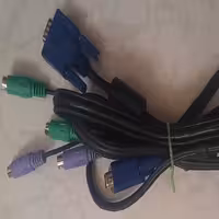کابل KVM-PS2 (کیبرد، ماوس،VGA) 1.5 متری