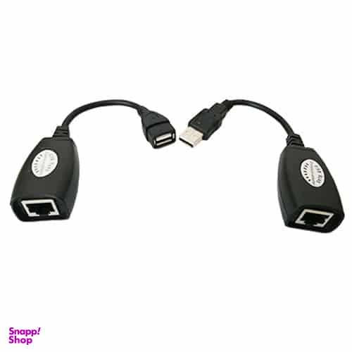 تبدیل اکستندر USB با کابل شبکه مدل 042