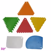 کاردک و شانه کیک مدل gh581 مجموعه 6 عددی