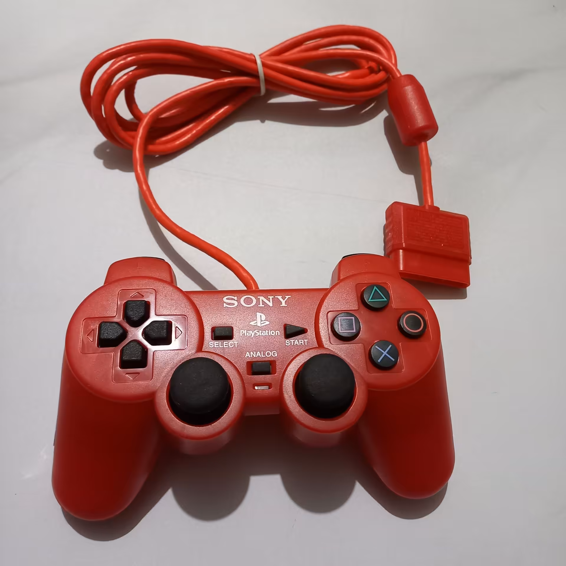 دسته  تک شوکدار سونی ps2 رنگبندی فقط سبز