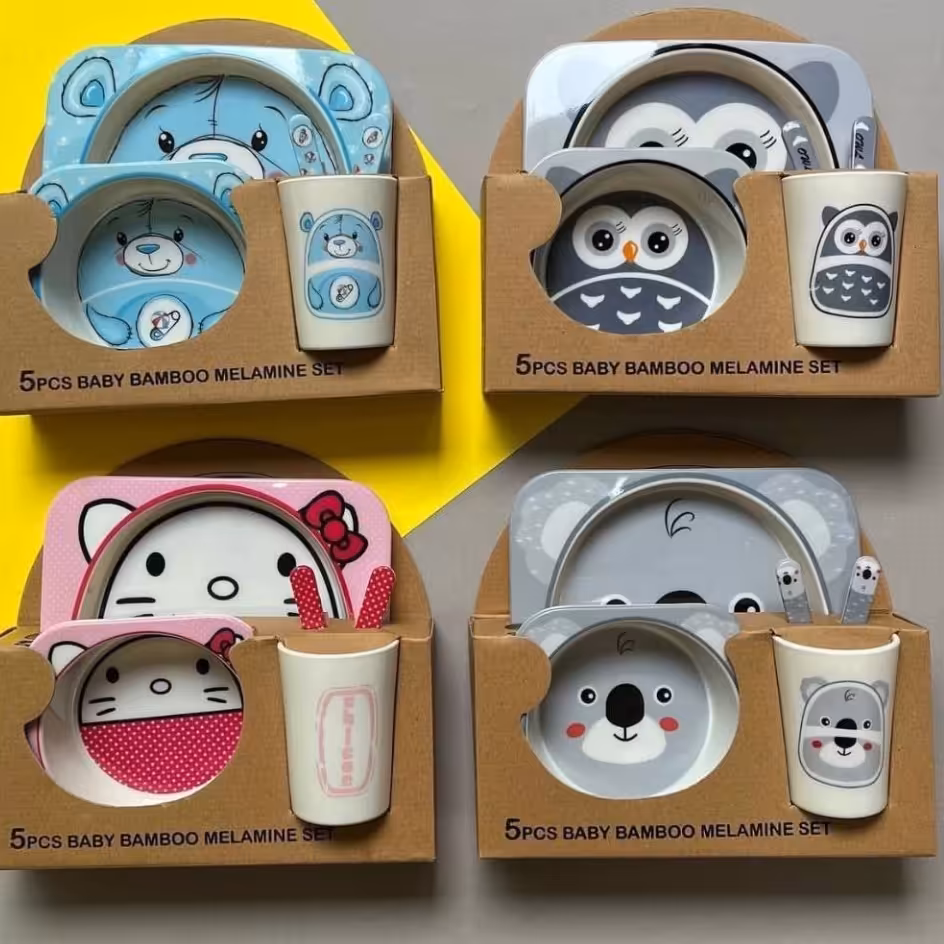 ظرف غذای کودک مدل بامبو مدل 258