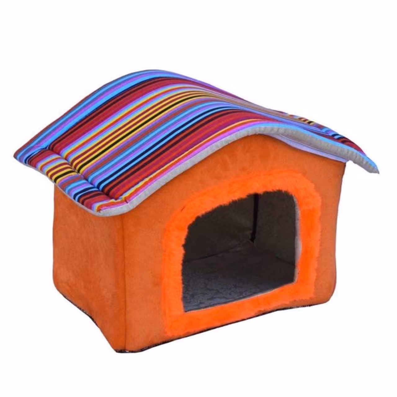 جای خواب سگ و گربه مدل کلبه 002