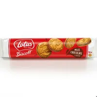 بیسکویت کرمدار لوتوس وزن 150 گرمی بلژیکی اصل Lotus Milk Chocolate Biscoff