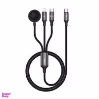 کابل تبدیل USB-C به Lightning / USB-C / Wireless هیسکا مدل LX-31 طول 1.2 متر