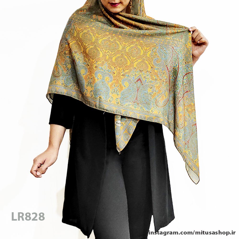 روسری نخی کد LR828