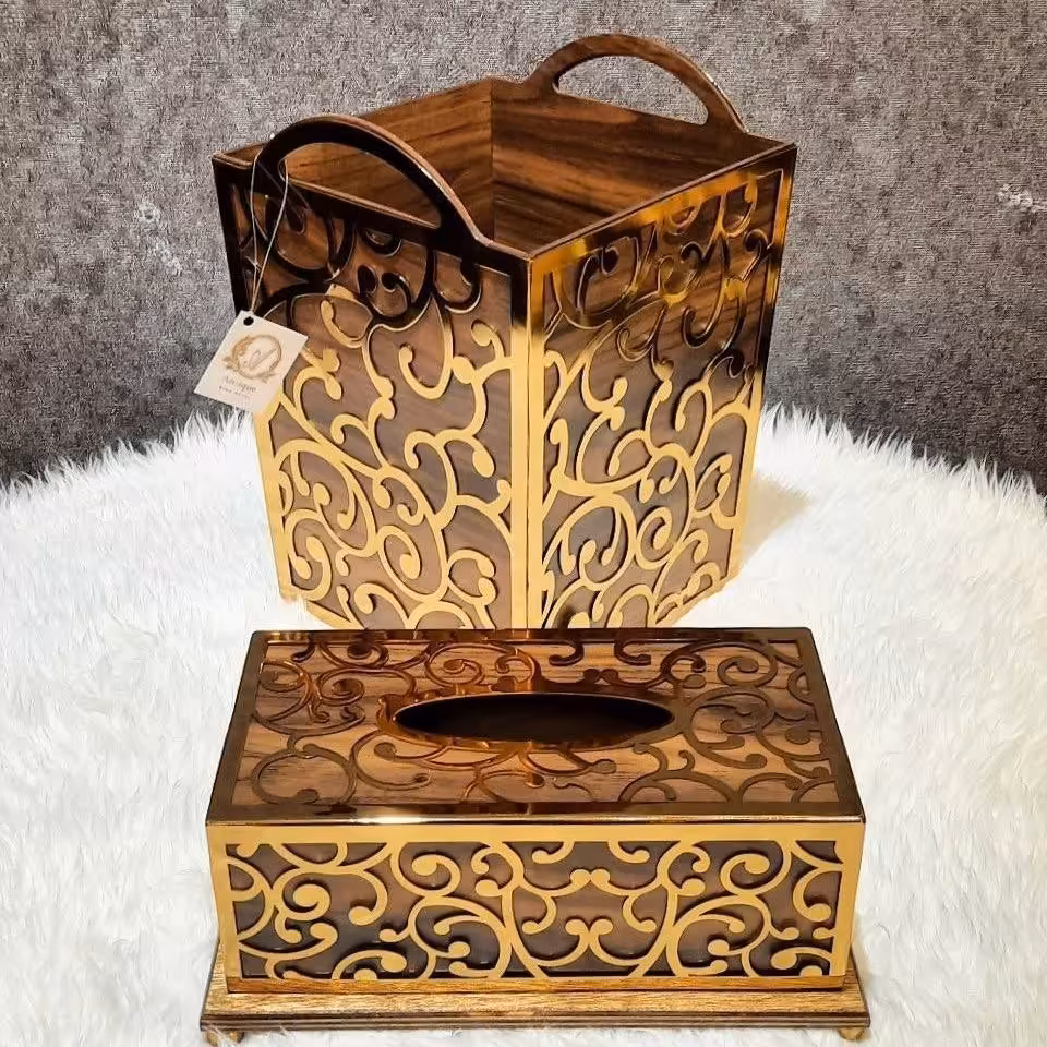 سطل و دستمال