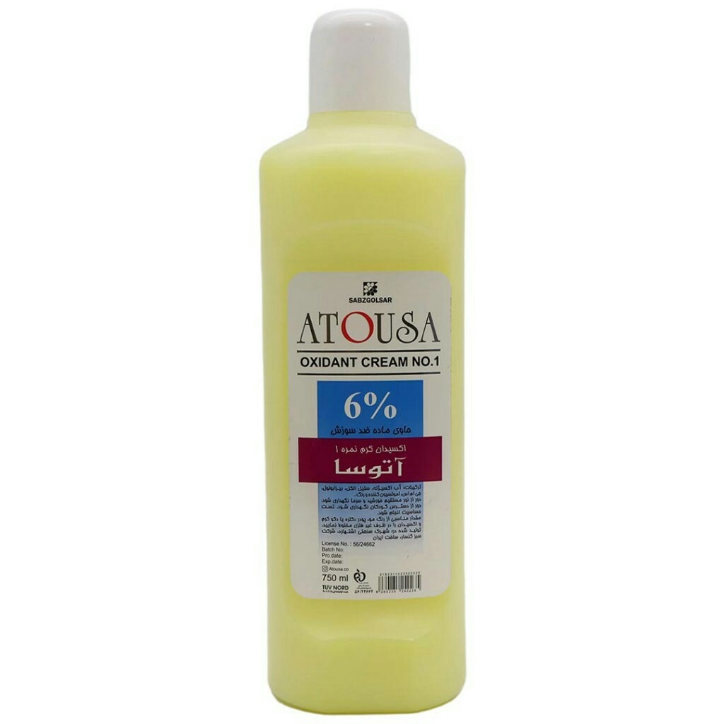 اکسیدان 6درصد آتوسا750ml