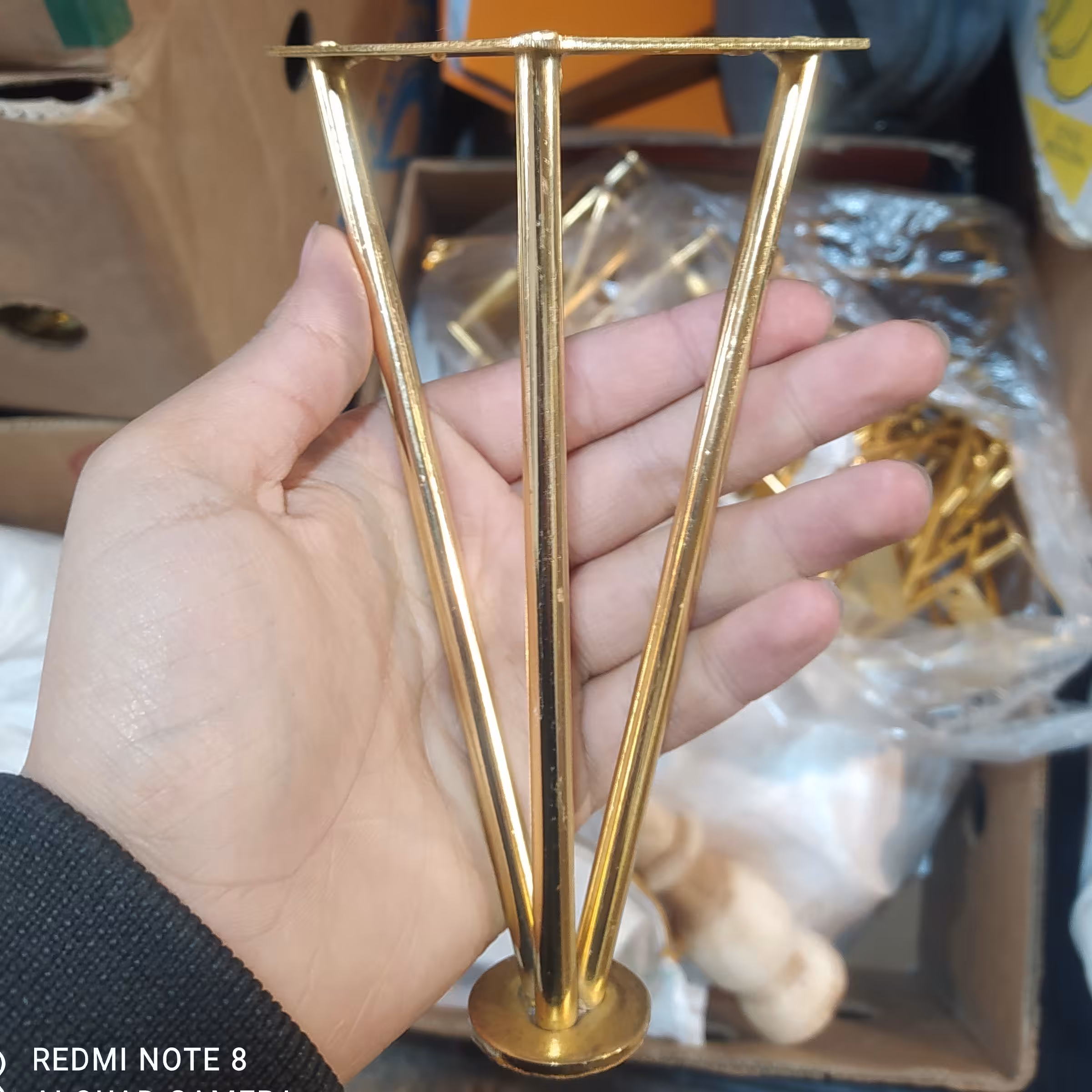 پایه فلزی سکه ای