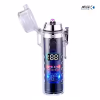 خرید و قیمت فندک الکتریکی شارژی دارای چراغ قوه  HB-256