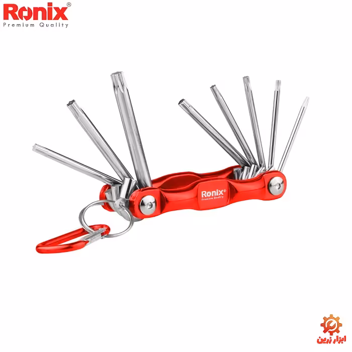 ست 8 عددی آلن ستاره ای تاشو رونیکس مدل RH-2041