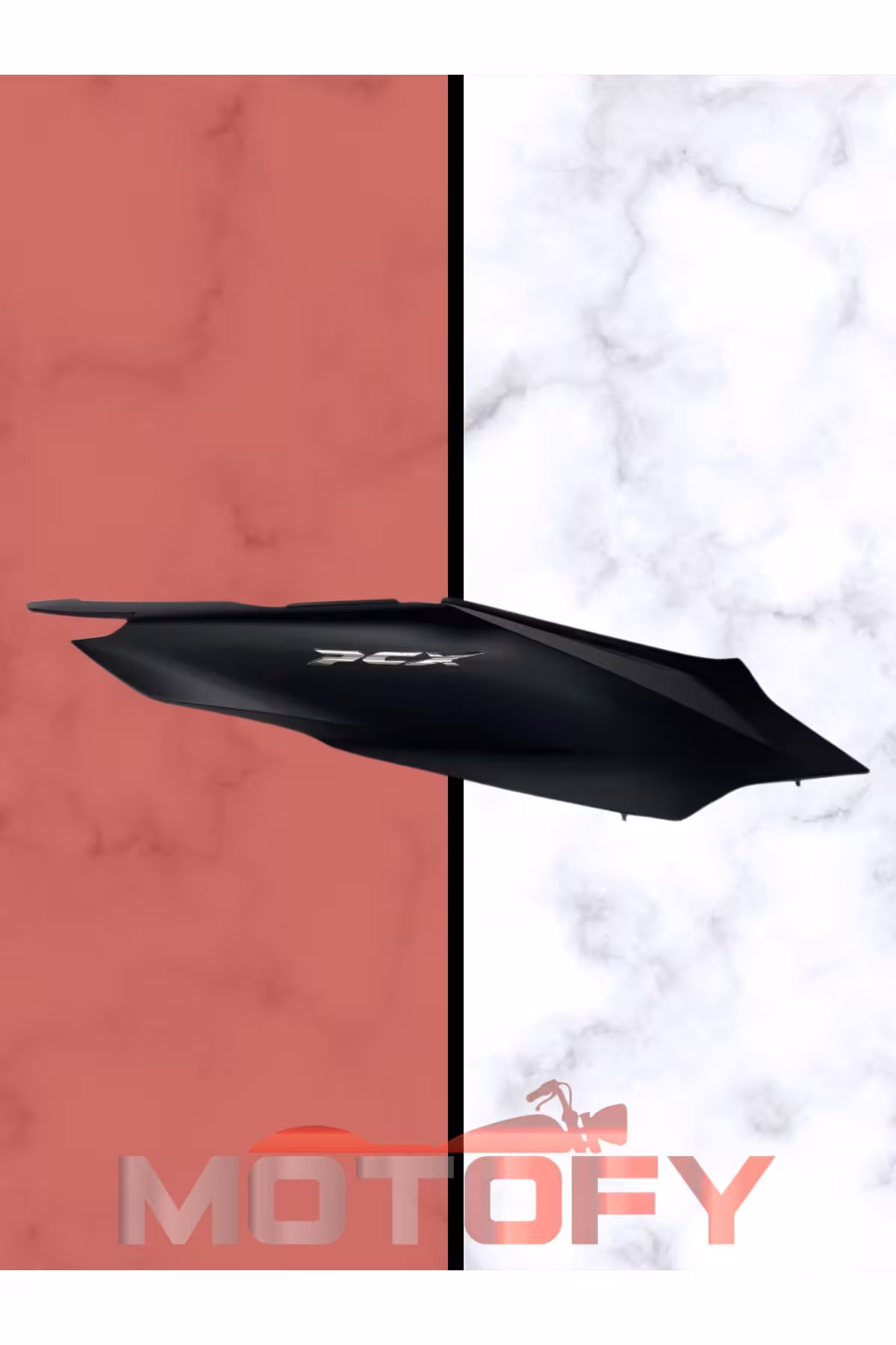 لوازم یدکی موتورسیکلت مشکی HONDA PCX 125 2021 2023 جانبی GRENAGE RIGH MOTOFY