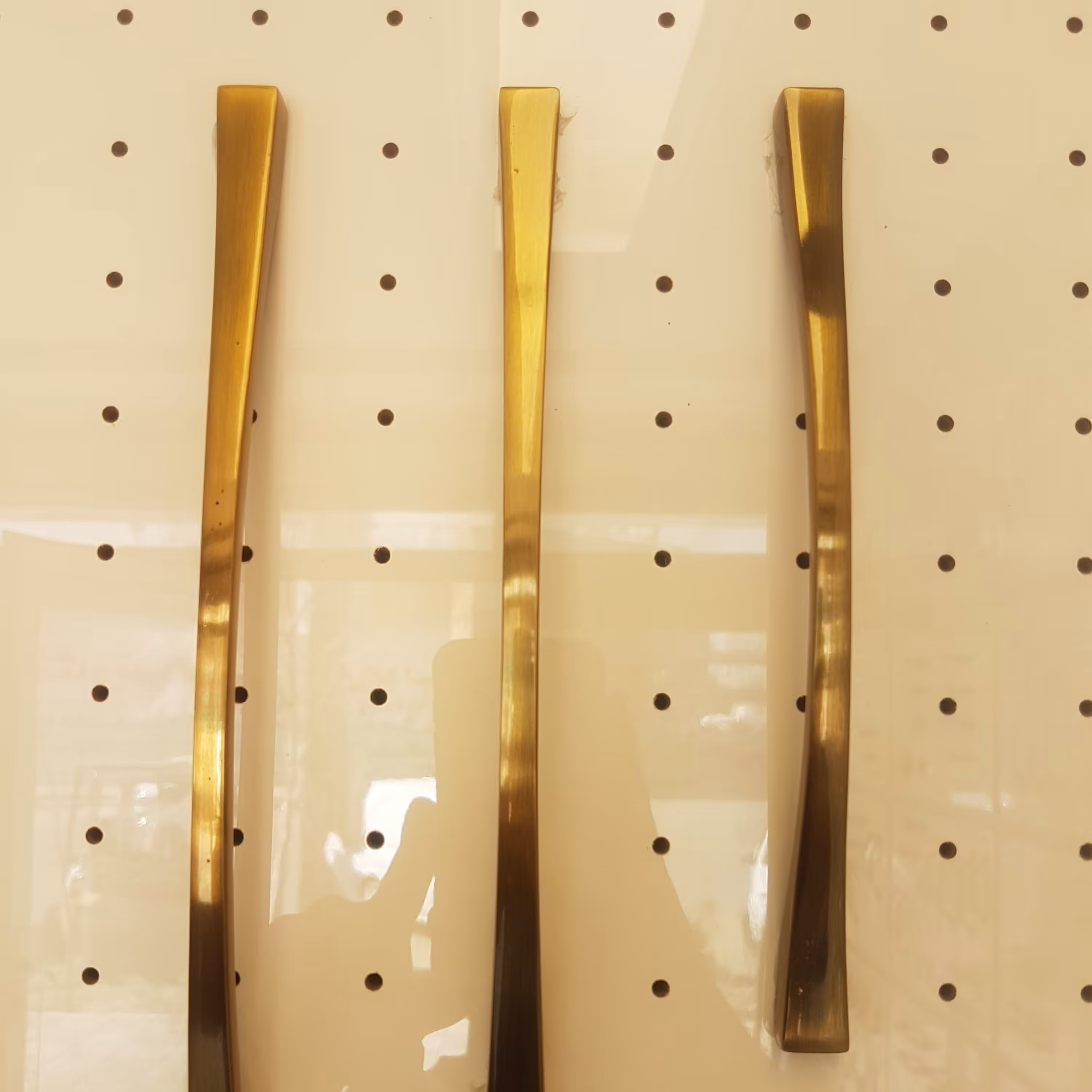 دستگیره کابینت برلیانس آبکاری زیتونی سایز  192