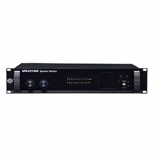 مانیتور صدا 10 کانال سیستم پیجینگ رک مونت برند SHOW تایوان مدل APS2312DE