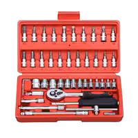 مجموعه 46 عددی آچار بکس درایو 1/4