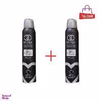 اسپری خوشبو کننده بدن مردانه دلوان (Delovan) مدل CREED AVENTUS حجم 200 میلی‌‌لیتر مجموعه 2 عددی