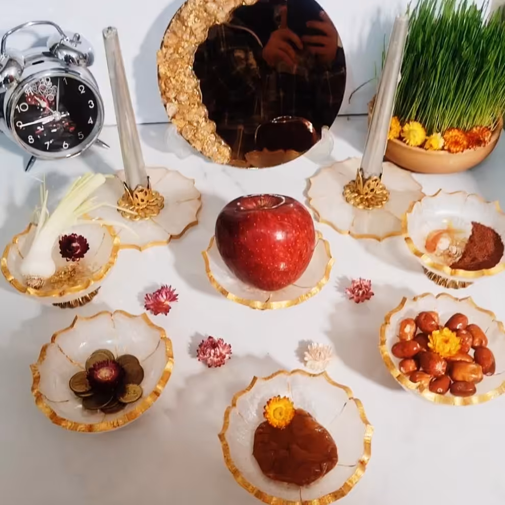 هفت سین رزین قابل شستشو بااستحکام بالا و رنگ ثابت