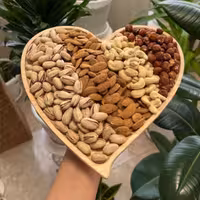 آجیل چهار مغز درجه یک خام (450 گرمی) 