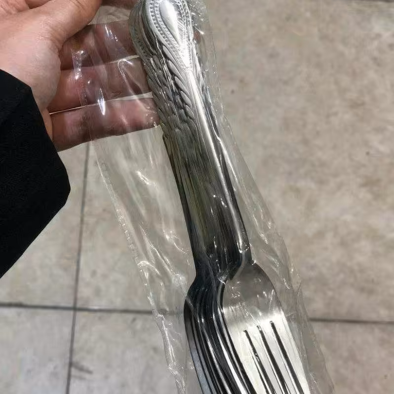 قاشق وچنگال 12 نازک (6عدد قاشق 6عدد چنگال)