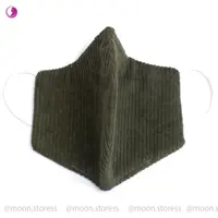 ماسک قالبی سبز کبریتی خوشگل و جذاب قابل ست با همه چی