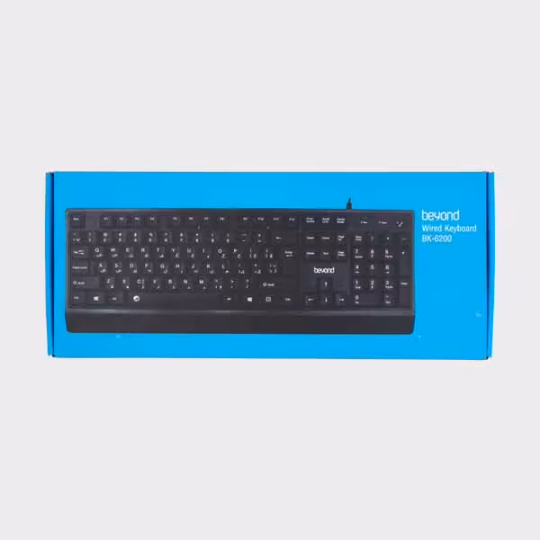 خرید کیبورد یو اس بی بیاند Keyboard Beyond K BK-6200 با بهترین قیمت