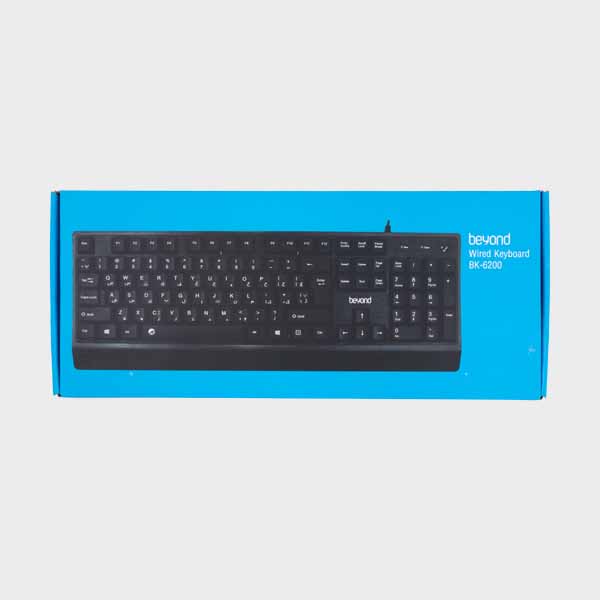 خرید کیبورد یو اس بی بیاند Keyboard Beyond K BK-6200 با بهترین قیمت