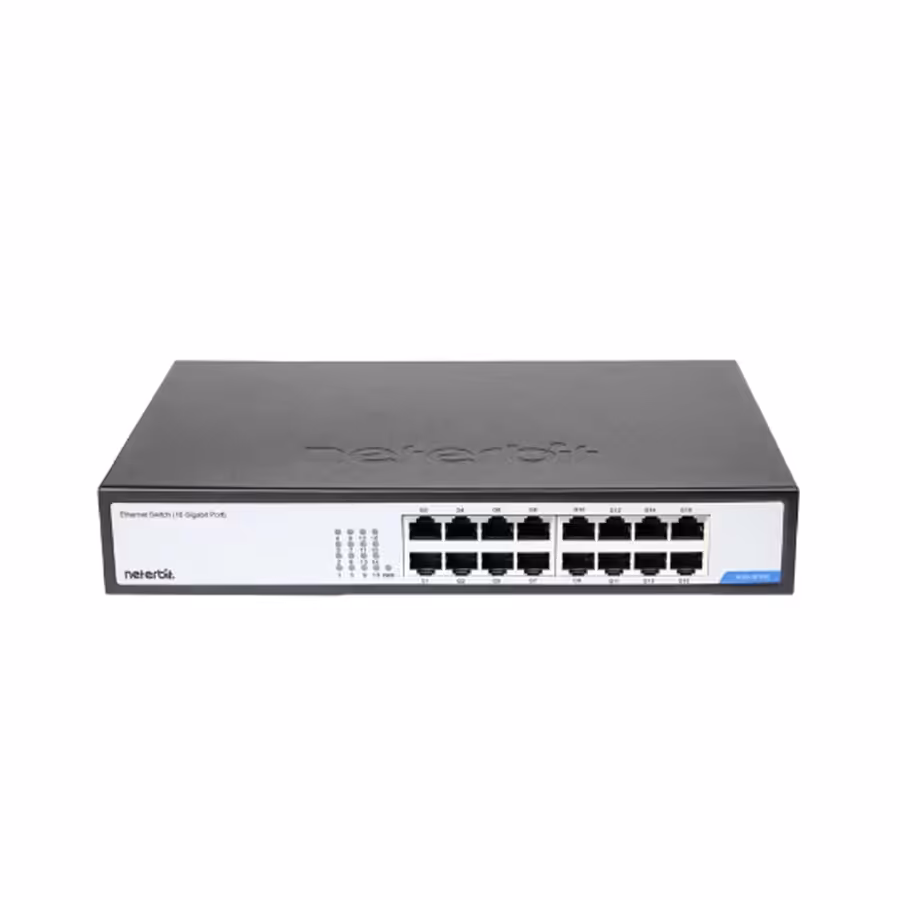 سوئیچ 16 پورت غیر مدیریتی نتربیت مدل NGS-1016C