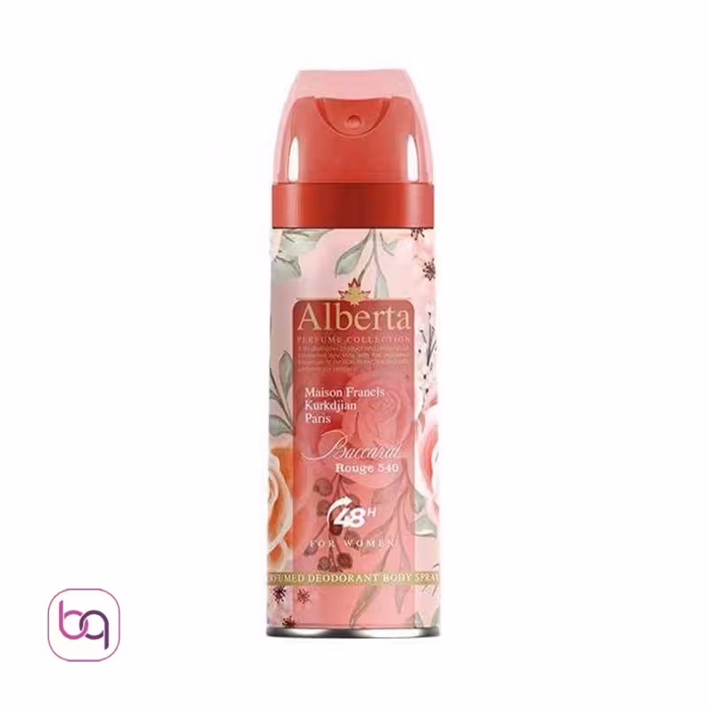 اسپری خوشبو کننده بدن و لباس آلبرتا Alberta زنانه baccarat - بانه گالری