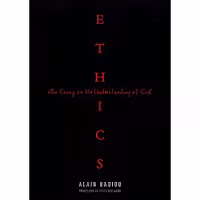 کتاب زبان اصلی Ethics اثر Alain Badiou and Peter Hallward انتشارات Verso