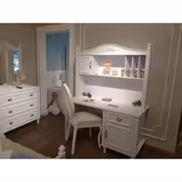 میز تحریر  لوسی تمام ام دی اف با هدیه صندلی