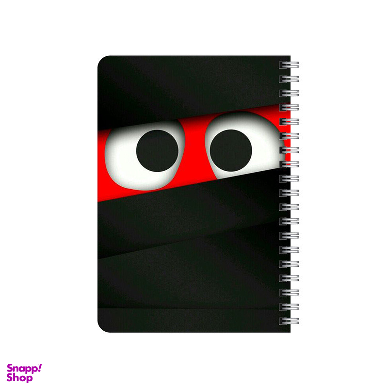 دفترچه یادداشت بامبیلیپ مدل چوبی طرح چشم کد 2094344