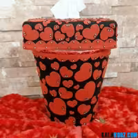 ست جادستمالی و سطل اشغال نمدی 