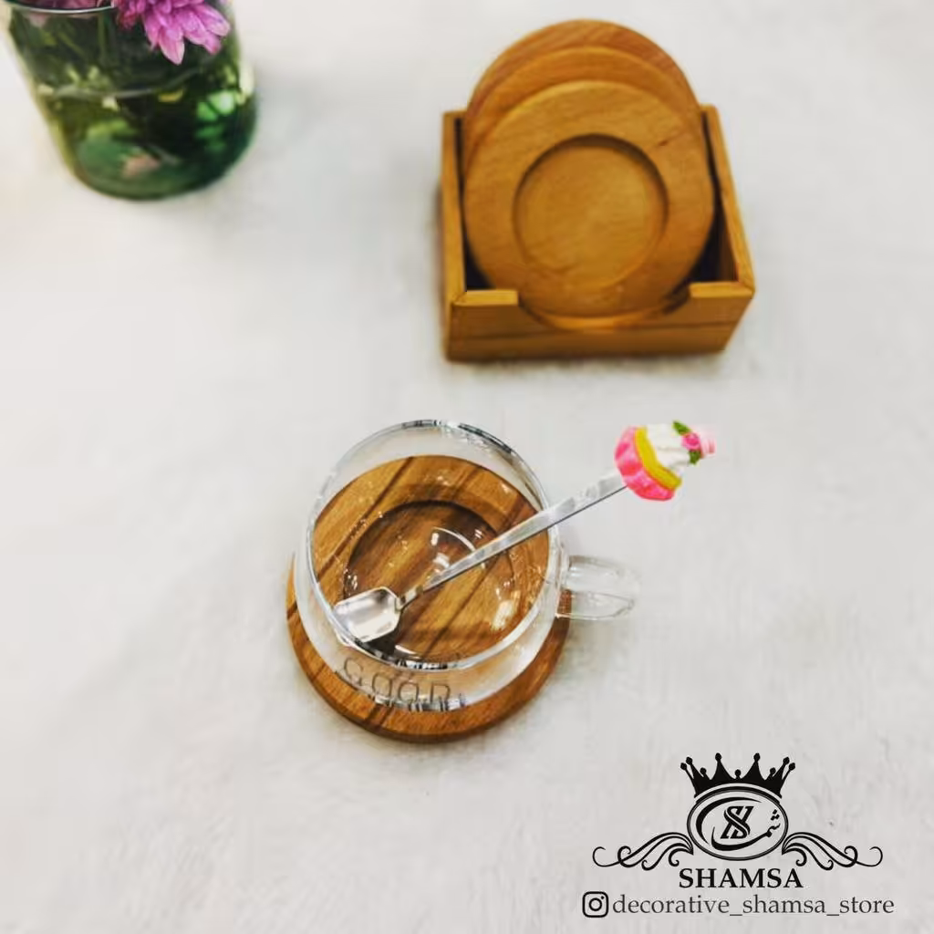 زیر لیوانی با استند