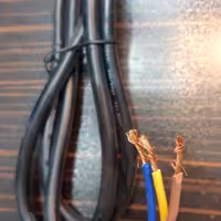 کابل3در1.5 تمام مس استاندارد مناسب دینام کولر 