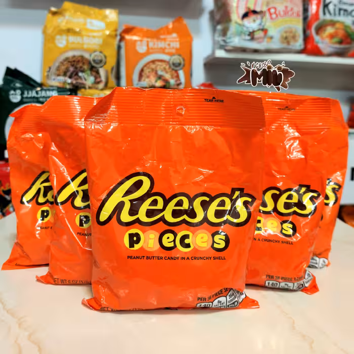 اسمارتیز ریس(170گرم با مغز بادام زمینی رقیق شده)محصول کمپانی هرشیز خوشمزه و مقوی(1عددی)