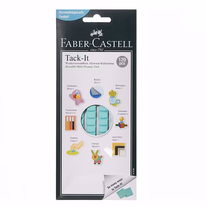 چسب خمیری فابر کاستل مدل Tack-It بسته 120 عددی