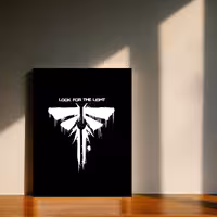 تابلو شاسی گیمینگ طرح لست آف آس فایرفلای last of us  سایز 13 در 18 کد 1271