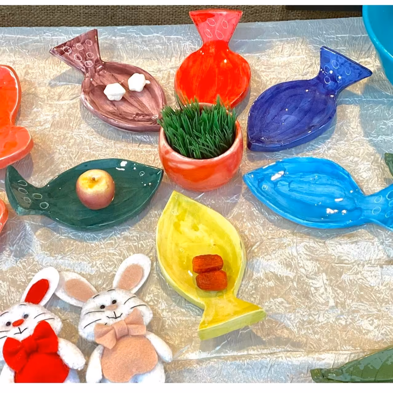 هفت سین طرح ماهی