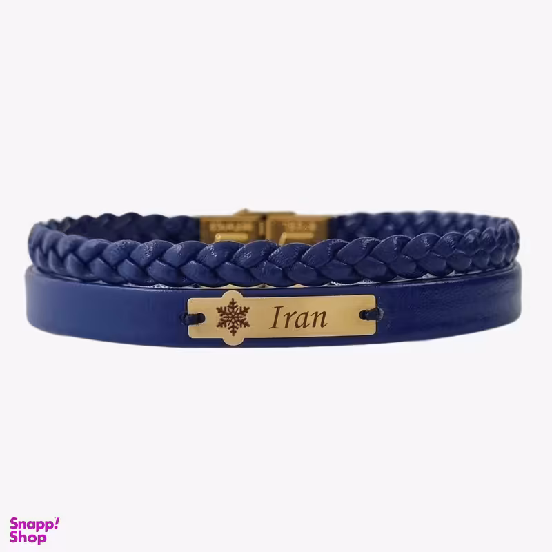 دستبند طلا 18 عیار زنانه لیردا مدل اسم ایران 20206