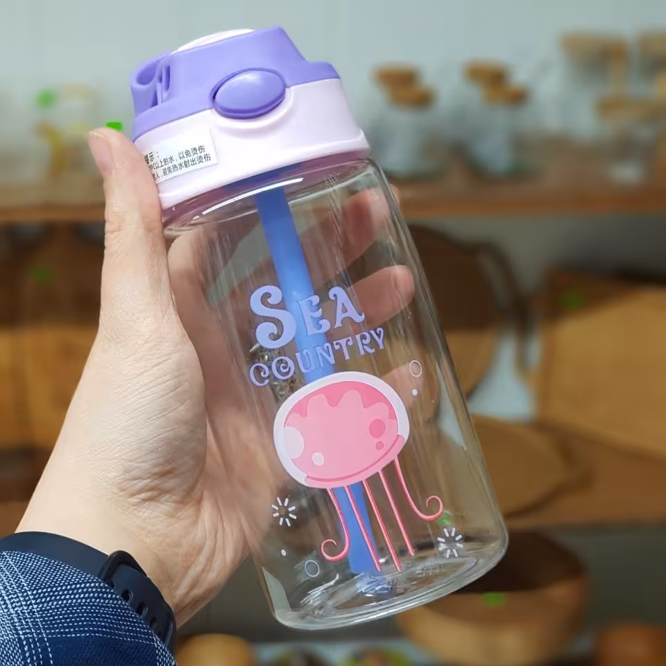 بطری آب کودک طرح دریایی