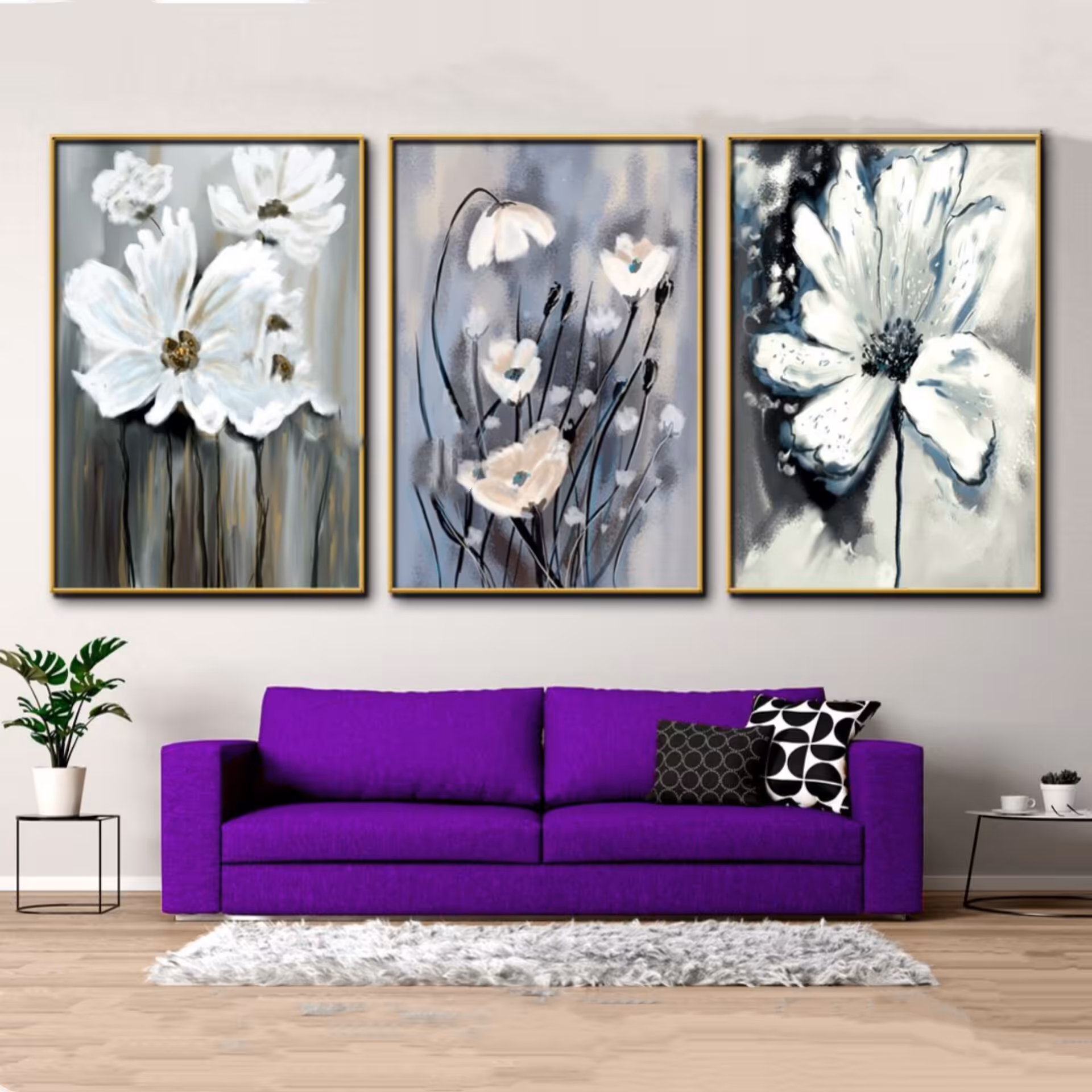 تابلو دکوراتیو 3تیکه کد 00217