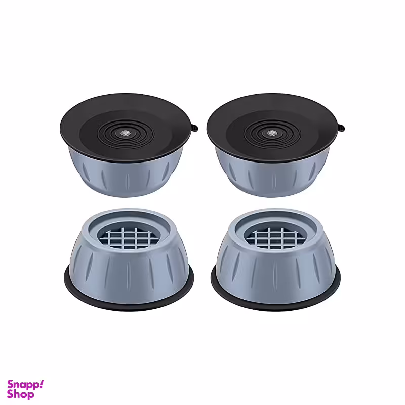 پایه لرزه گیر ماشین لباسشویی مدل P90 مجموعه 4 عددی